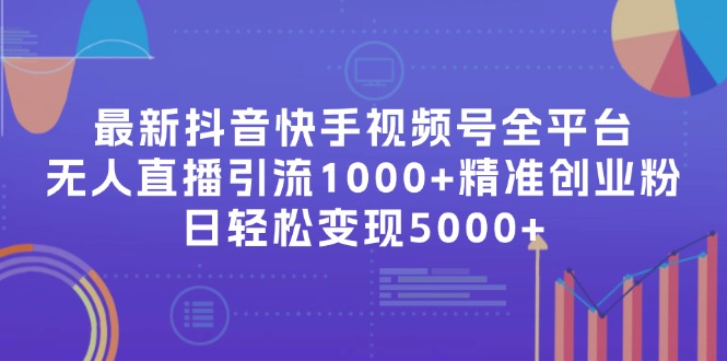 （11970期）最新抖音快手视频号全平台无人直播引流1000+精准创业粉，日轻松变现5000+-牛角知识库